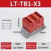 Splicing Din Rail Push In Spring Terminal Block, Multi Input Multi Output Wire Connector, Quick Connection Terminal Block