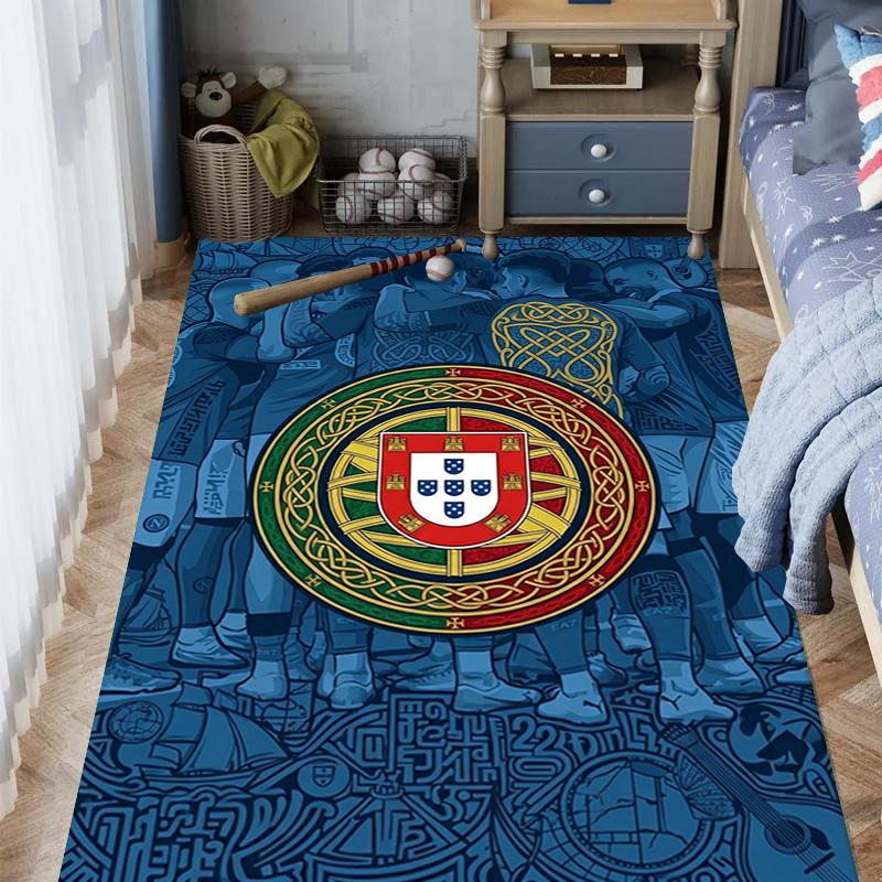 Royal Emblem Fabric carpet Living room and bedroom mats Doormat Art Christmas gifts Doormat