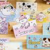 10PCS Kawaii Cartoon Summer Puppy Card Head Card Back Opp Bag Cute Kpop Star 3 Inch Photo Card DIY Decor Packing Material