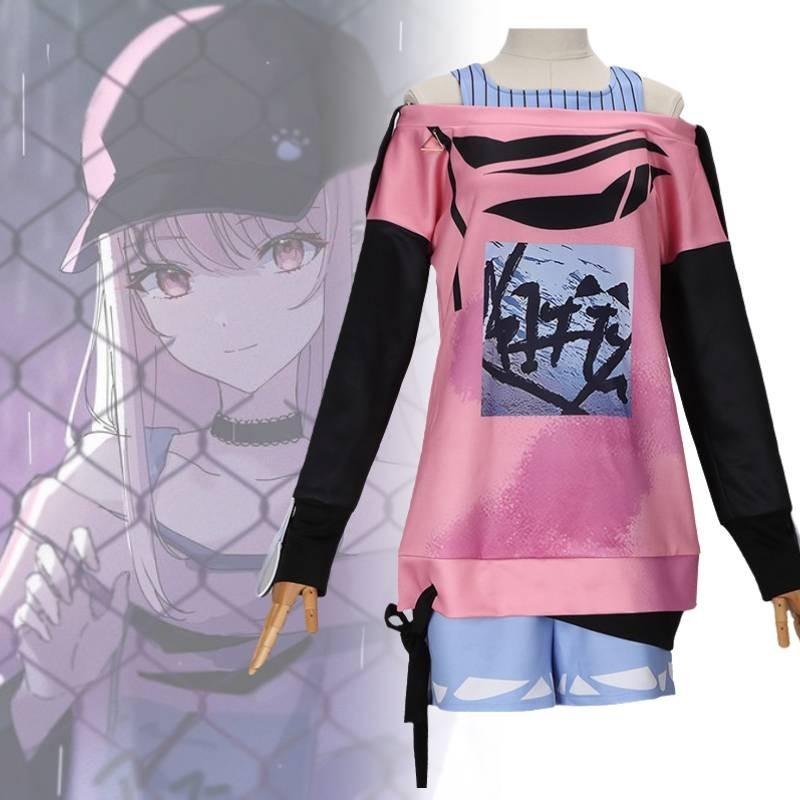 Stylish Akisato Mizuki Hoodie Set For Cosplay Anime Fans Summer 2024