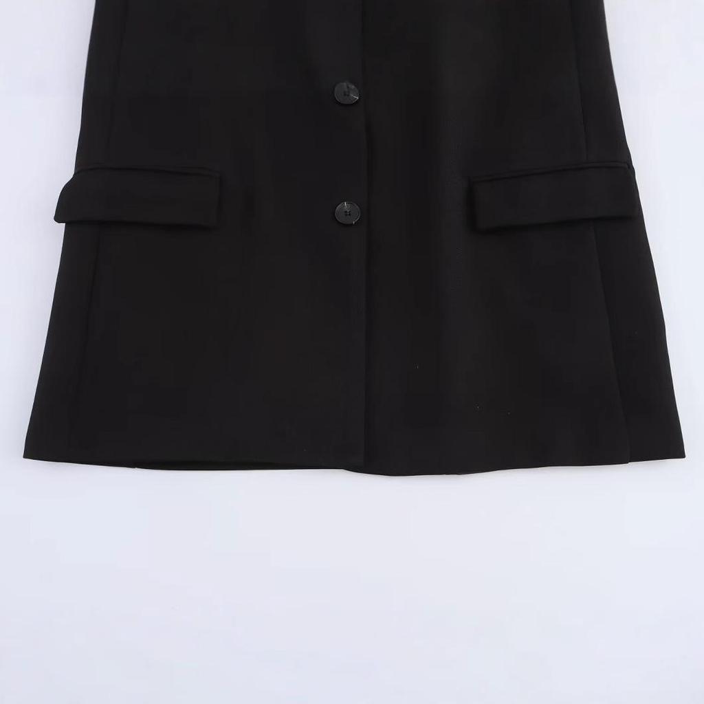 2025 Spring Women's European & American Style Print Loose Suit Jacket