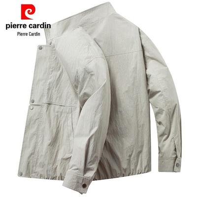 Pierre Cardin Men's Stand-up Collar Casual Jacket