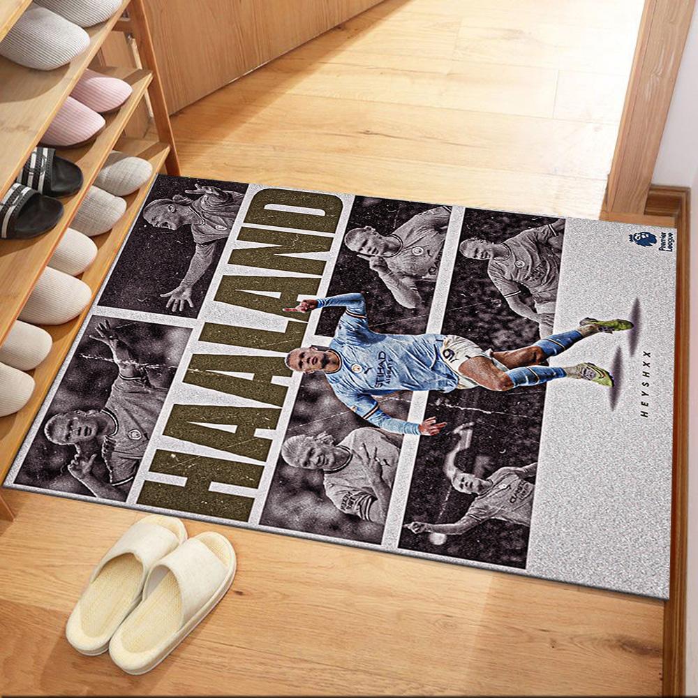 Manchester City Floor Rug Office Rug Perfect For Game Room Playrooms Outdoor Entryway Antislip Carpet Office Home Decor