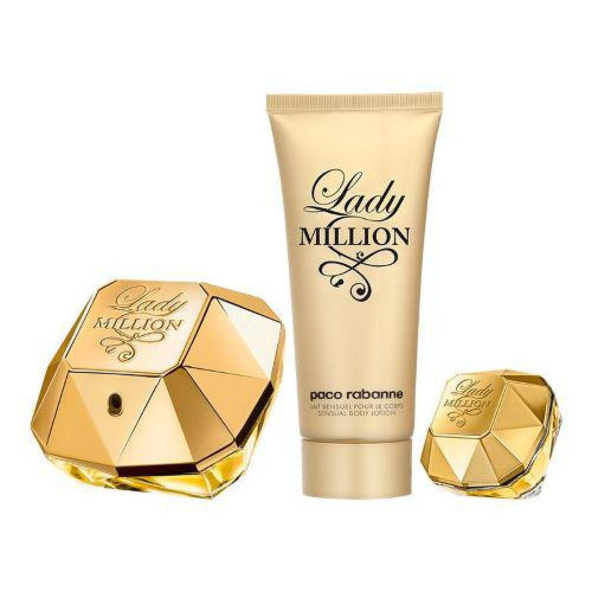 

Paco Rabanne Lady Million EDP 3 Piece Women s Perfume Set