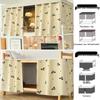 Handun Blackout Privacy Bed Curtain