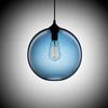 Lampade a sospensione a sfera in vetro a 6 colori industriali vintage Loft diametro 30 cm Apparecchi da cucina Ristorante