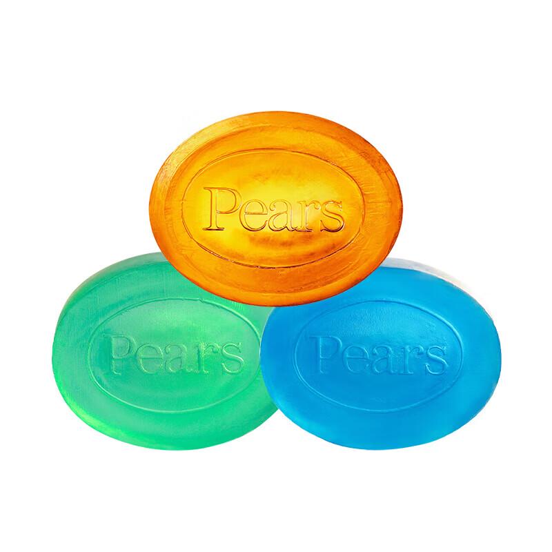 

Pears Moisturizing Soap Bar 125g - Orange, Green & Blue Combo