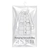 Hanging Vacuum Compression Bag Travel Coat Sweater Storage Bag Reusable Home Dustproof Closet Down Jacket Storage Bag