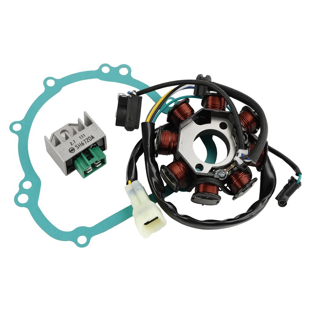 Generator Stator Regler & Dichtung für Kawasaki KLX 150 D-Tracker KLX150H 2016