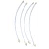 Easy Installation Silicone Tube Kitchen Appliance Part for Coffee Makers 240mm 4mm High Pressure Resistant Heat Tolerant