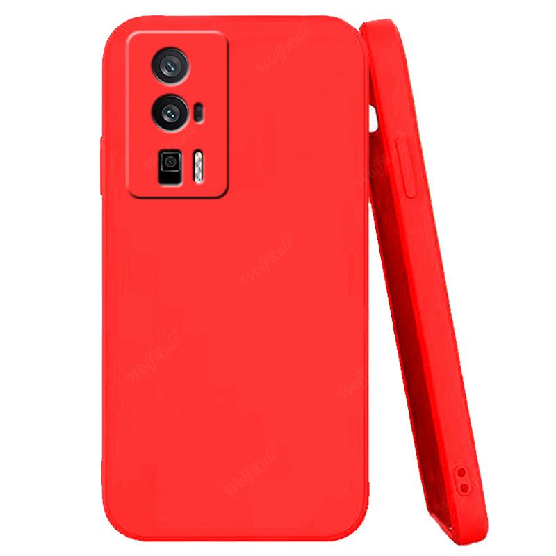 Für Poco F5 Pro Hülle Abdeckung Xiaomi Poco F5 Pro Capas Flüssigsilikon TPU Weiche Hülle Poco M5S M4 M5 X3 X4 X5 5G F3 F4 F5 Pro Hüllen