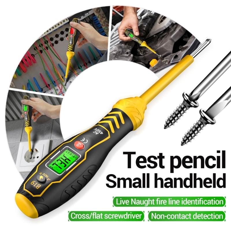Industrial Tester Pen Buzzer Alarm Test 30-1000V Detector Meter Voltmeter Diagnostic Breakpoint Finders Tool Testing