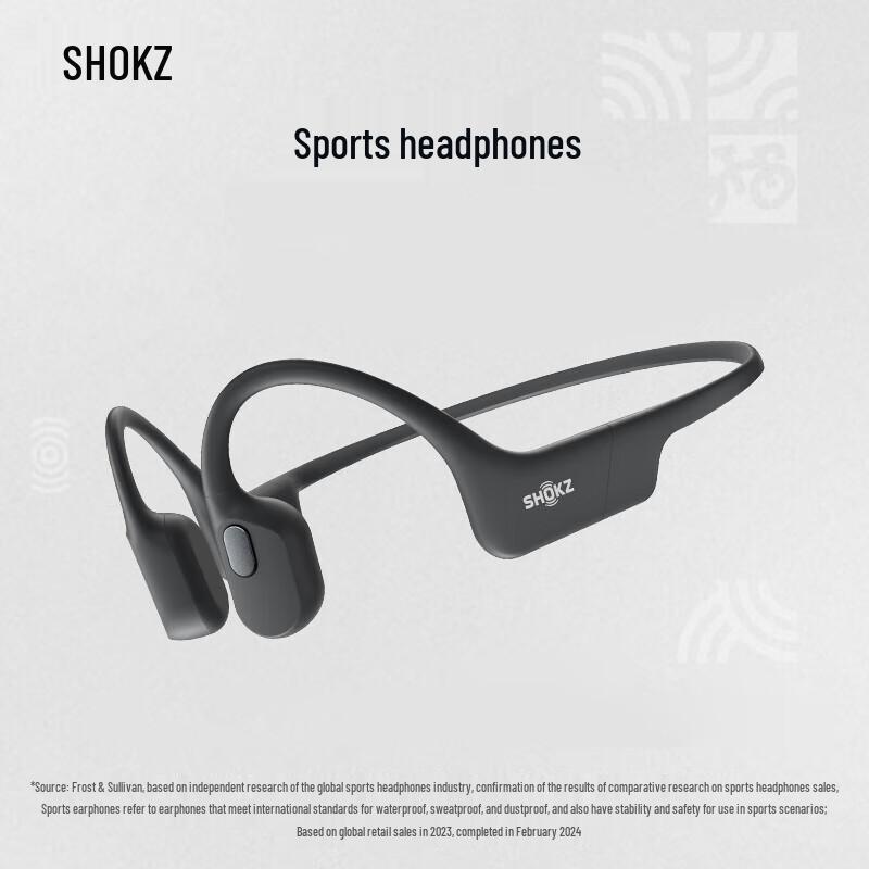 Shokz OpenMove S661 Wireless Bone Conduction Sports Headphones