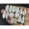 Natural Rosetta Crazy Lace Agate Mix Cabachon Loose Gemstone 07 Pcs Lot C-2604
