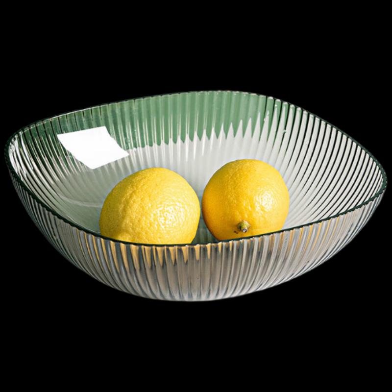 Minimalist Plastic Fruit & Snack Tray Set