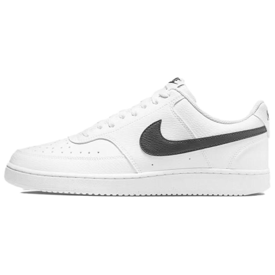 Nike Court Vision 1 Anime Abrasion Resistant Slip Resistant Low top Skateboard Shoes Unisex Black White DH2987-101(Team1644-)