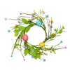 Easters Decoration Wreath Festival Artificial Green Leaf Decorations Suitable for Creating a Warm Holiday Environment