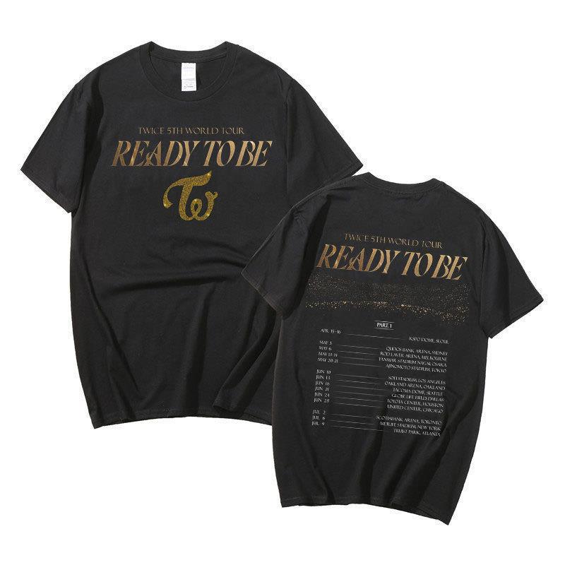 Twice Around Harajuku Printed Fashion Men S And Women S T-Shirts Top Short Sleeves S