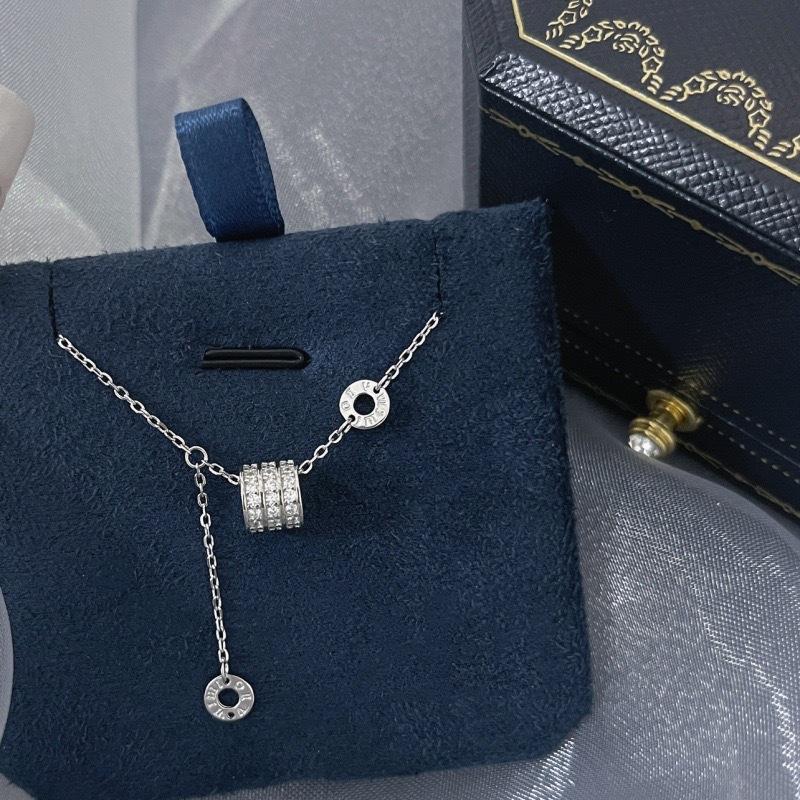 Nian Xiaoman Waist Full Diamond Necklace Women'S Light Luxury Fringed Collarbone Chain For Girlfriends