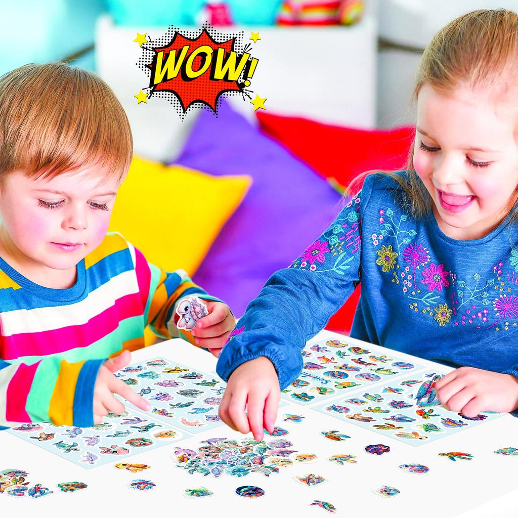 100 Stickers of Magic Turtle Graffiti Stickers New Style Flat Colorful Ocean Turtle Personality Graffiti Stickers 4 Pictures