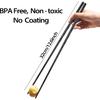 12.6 Inches (32cm) Cooking Extended Chopsticks Reble, 2 Pairs Fiberglass Chop Sticks for Kitchen Noodles Frying Hotpot, Japanese Chinese Extra Long