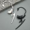 Mechanical Dart Ear Hanger Without Piercing Ear Hanging Jewelry Alloy Texture Fashion Accessory for Party and Streetwear