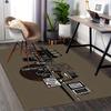 1 Stück Charlie Parker Place Bürostuhlmatte - Rutschfeste Teppichmatte für Schreibtisch, Feiertagsgeschenkidee, Geeignet für Wohndekoration, Wohnzimmer, Schlafzimmer, Spielzimmer, Meer