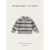Insbobo Children's Sweater 2026 New Boys' Spring Jacket Baby Knitwear Stylish Spring and Autumn Top Trendy