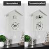 Simple Wall Clock Cuckoo Quartz Wall Clock Modern Bird Living Room Hanging Watch Horologe Clocks Timer Office Home Decoration