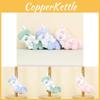 Miniature Unicorn Plush Keychain Blue Short Plush Stuffed Toy Ideal For Gifts Party