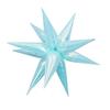 2 Pcs Iridescent 4D Balloons Large Holographic Foil Balloon Rainbow Mylar Aluminum Balloon for Birthday Wedding Baby Shower Party Decoration
