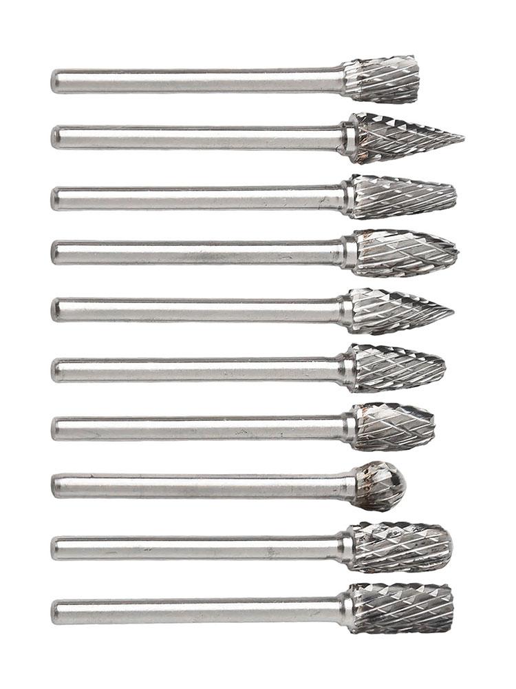 10 Piece DIY Grinding Heads Set with Design for Multiple Uses
