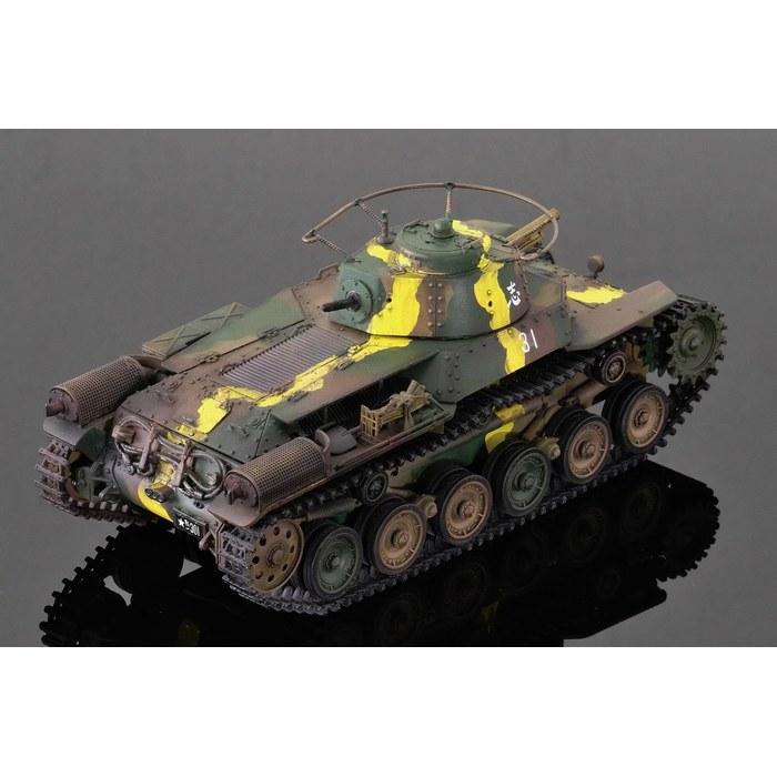 Platz MONO Dragon 1/35 Tanks of the World 7 WWII Type 97 Chi-Ha Early Model Plastic Model MD007 (Tank) Molded Color