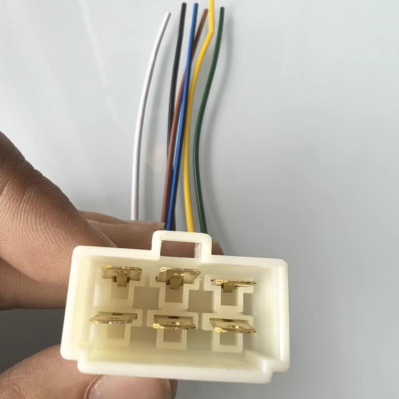 

Light Truck Brake & Turn Signal Connector, 12V/24V, Kaima Rear Tail Plug, Male & Female. Era Male Plug