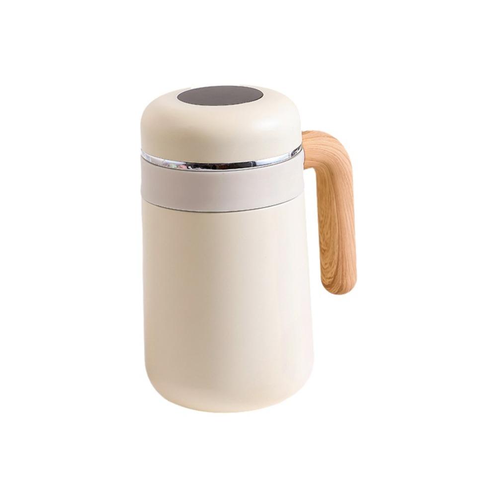 Leak Proof Thermal Cup 480ml Tea Cup Thermal Insulation Double Wall Cup  Home
