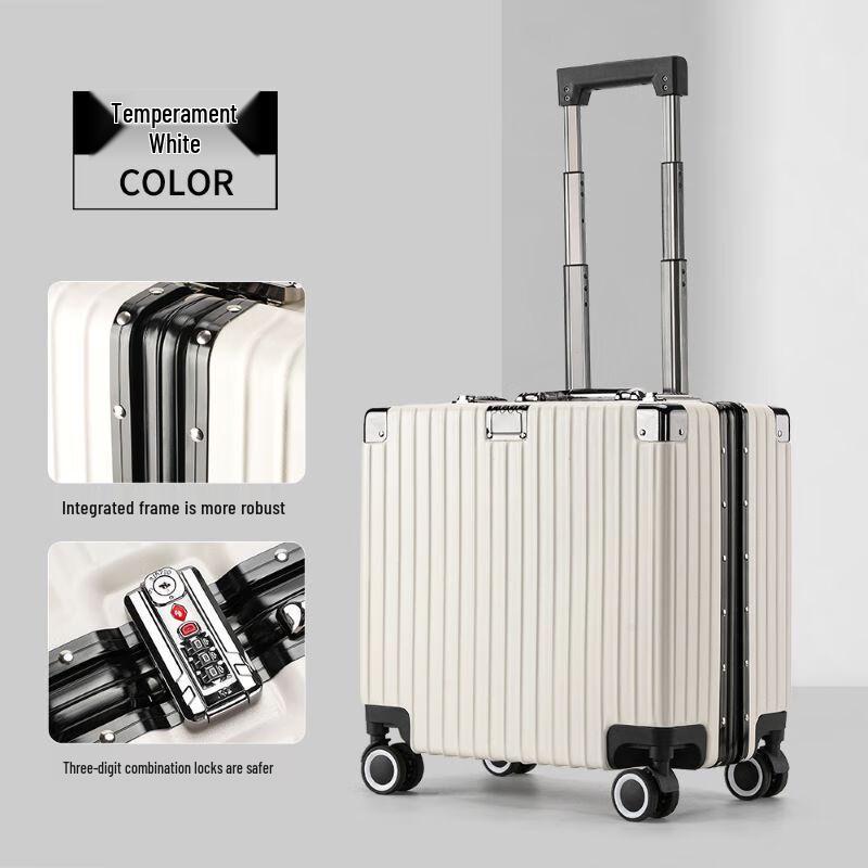 Lightweight Aluminum Carry-On Suitcase 18-inch