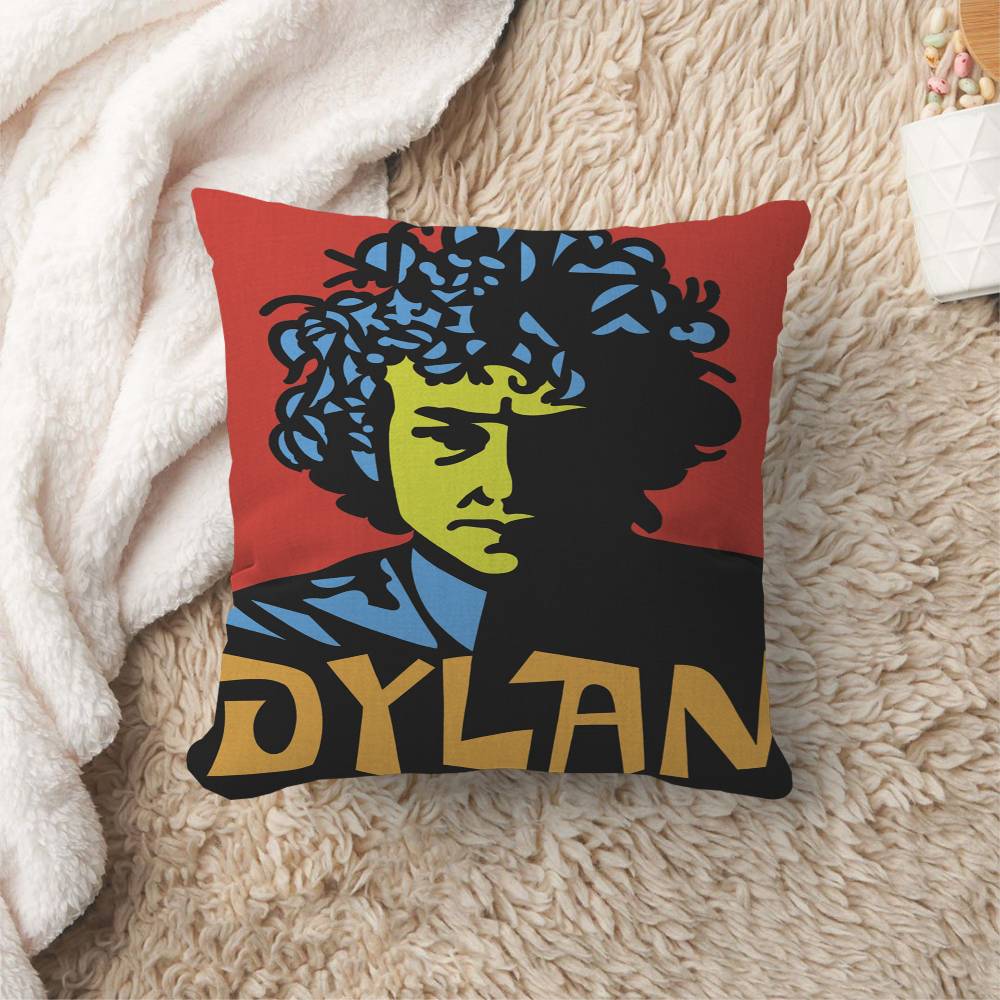 Singer B-Bob Dylan Rapper Personalized Pillow Cover Kids Bedroom Wild Party Decor Pillowcase Kid Birthday Shower Gift