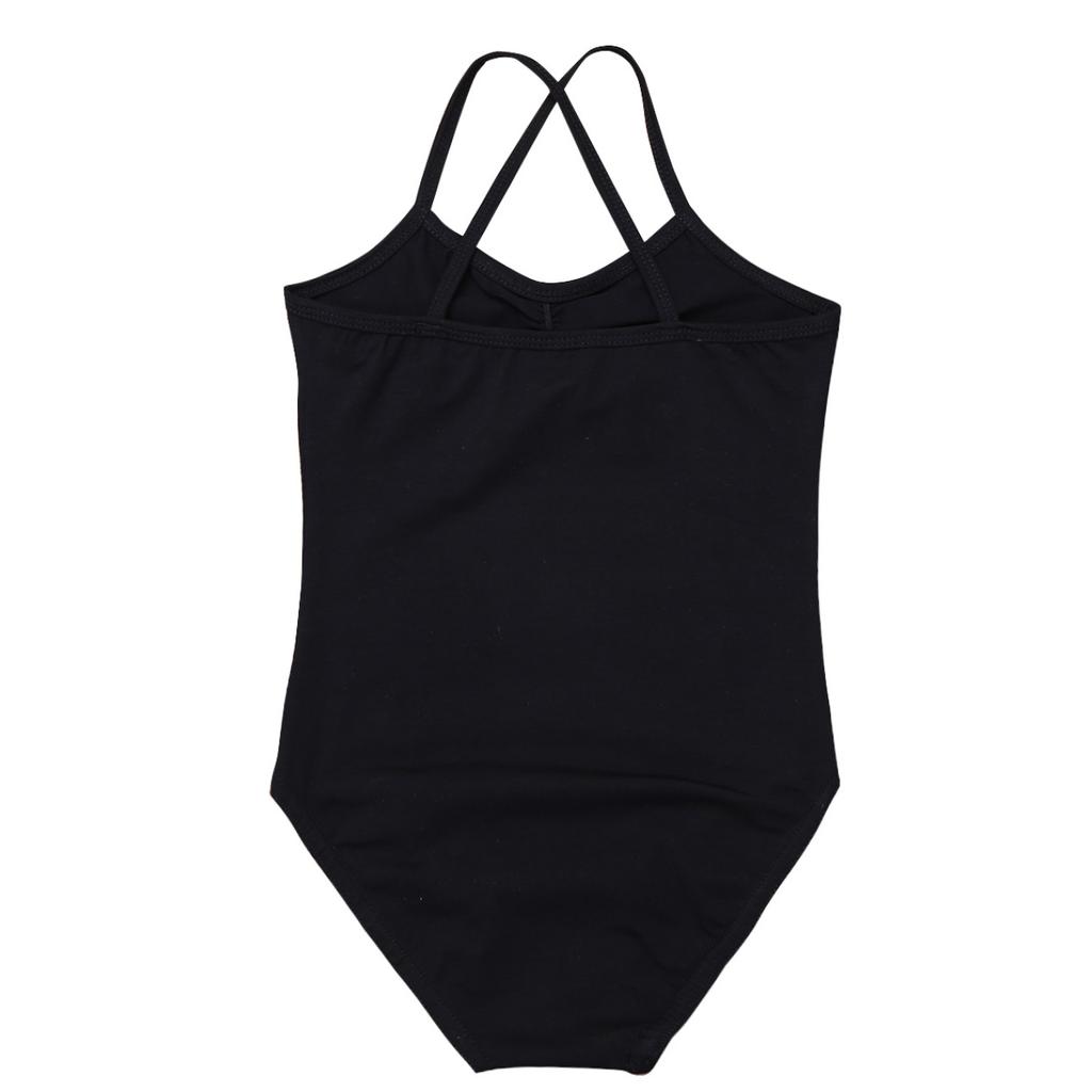Little Big Girls Classic Spaghetti Strap Crisscross Back Ballet Leotard Dance Costumes Gymnastics Jumpsuit