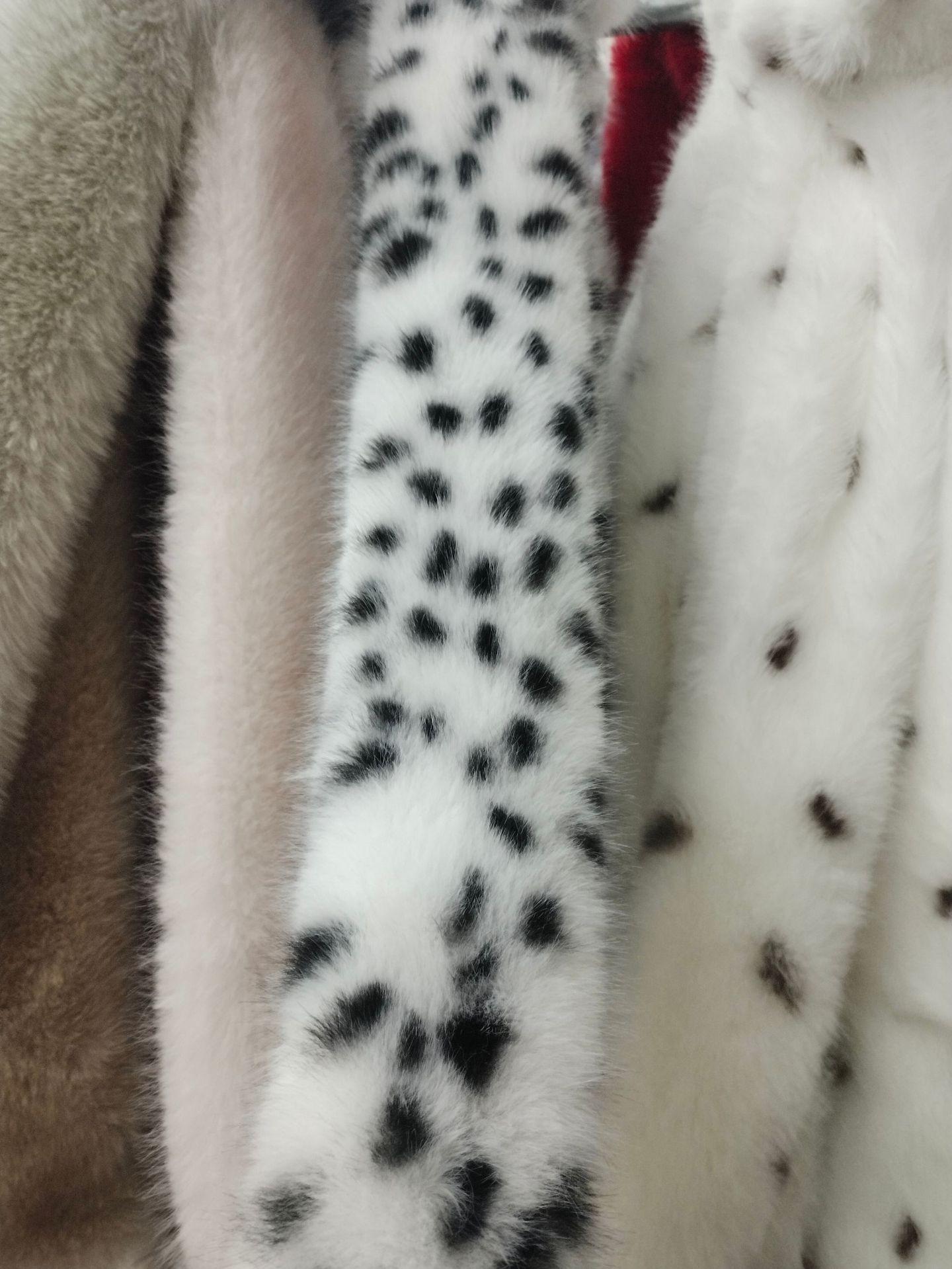 

Korean Style Faux Fox Fur Double-Sided Scarf: Versatile, Plush, Warm Neck Gaiter for Cold Protection 80-100cm