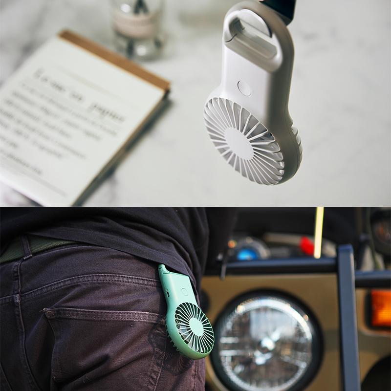 New Le You Kou Handheld Mini Fan, Silent High Wind USB Charging, Outdoor Hiking, Creative Gift for Graduation Season