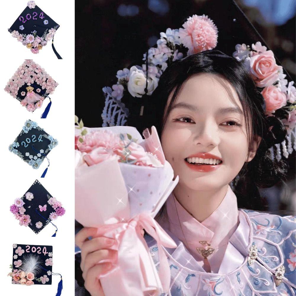 

DIY Zan Hairpin Flower Hat Silk Artificial Flower Handicraft Master s Hat Summer