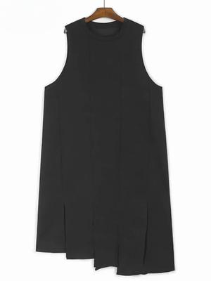 Loose Casual New Tassels Slim Solid Color Dress ZYY1106