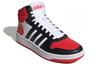 adidas Hoops 2.0 Mid 'Black Red' FV2730