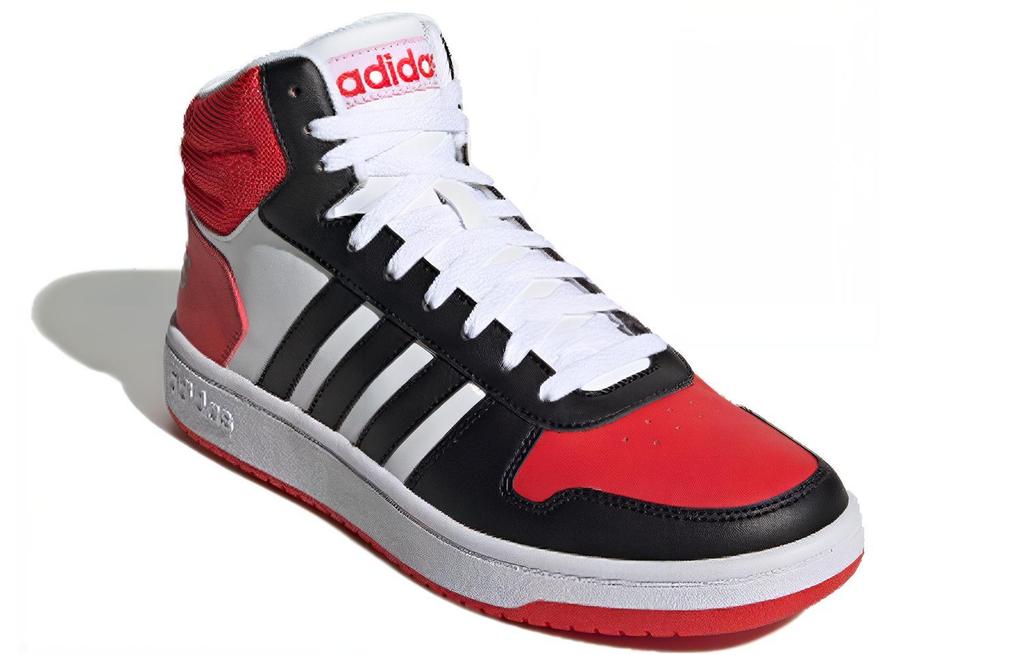 adidas Hoops 2.0 Mid 'Black Red' FV2730