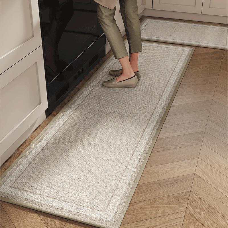 Carpet For Kitchen Floor Mat Absorbent Non-Slip Carpets Minimalist Solid Color Design Home Decoration Rug Alfombra De Cocina