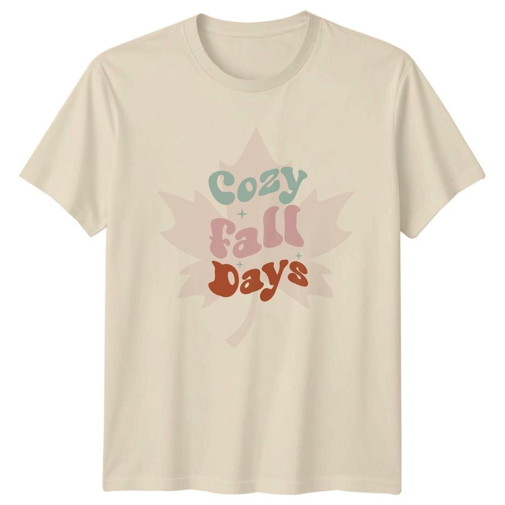 Cozy Fall Days TShirt Autumn Season Lifestyle Autumn Gift For Him And Her
