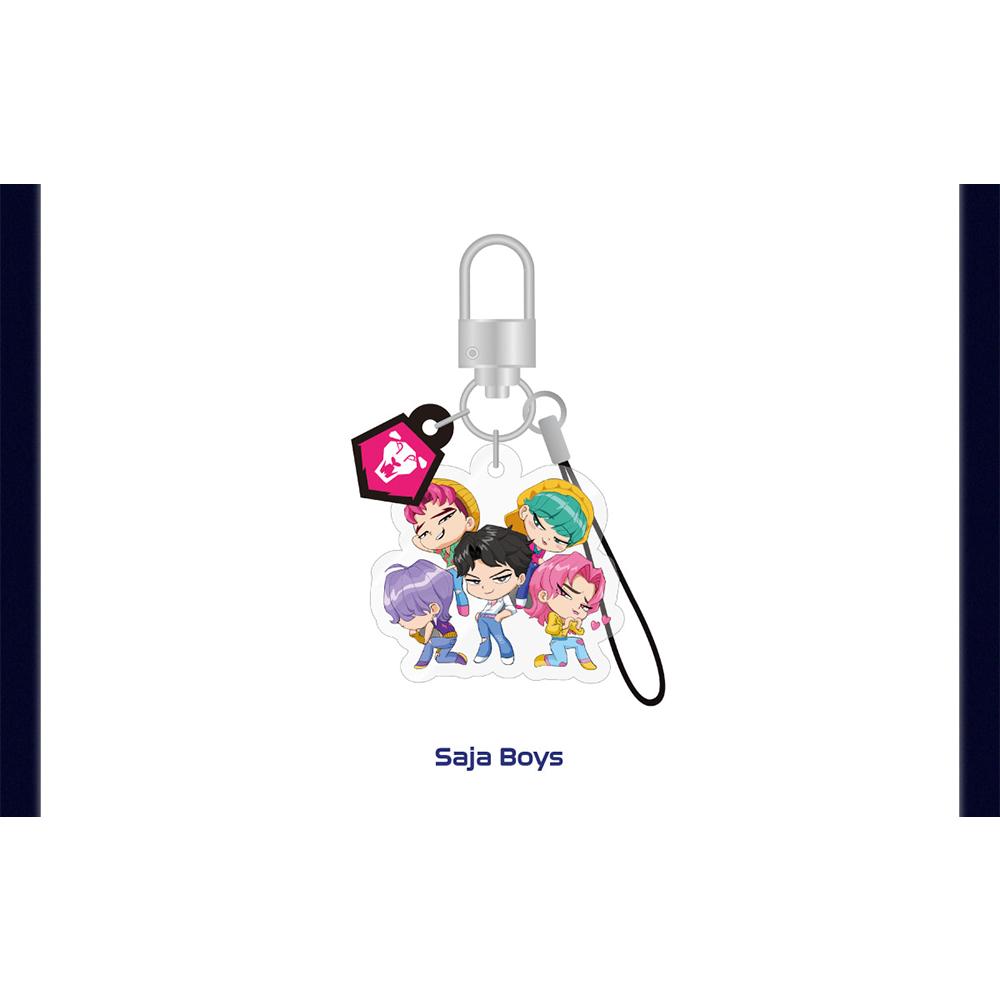 [Pre-order] KPOP DEMON HUNTERS - Official Light Stick Keyring Charm