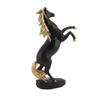 Horse Sculpture Ornament Decorative Auspicious Wealth Craft Resin Standing Horse Statue for Cabinet