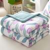 Print Spring Summer Quilt Queen Mechanical Wash Comfortable Comforter Single Double Blanket Quilts for Children Adults