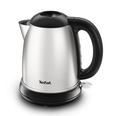 Tefal KI160D Olea Edelstahl-Akku-Wasserkocher (1,7 l) 2400 W Silber